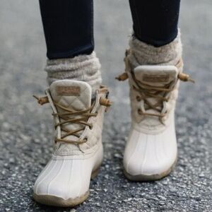 NIB Sperry for Anthropologie Women’s Saltwater Rain Boots Sz 7